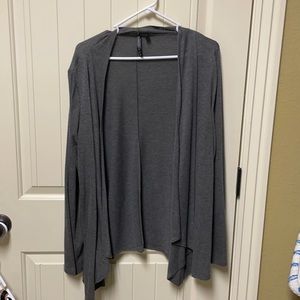 Gray cardigan
